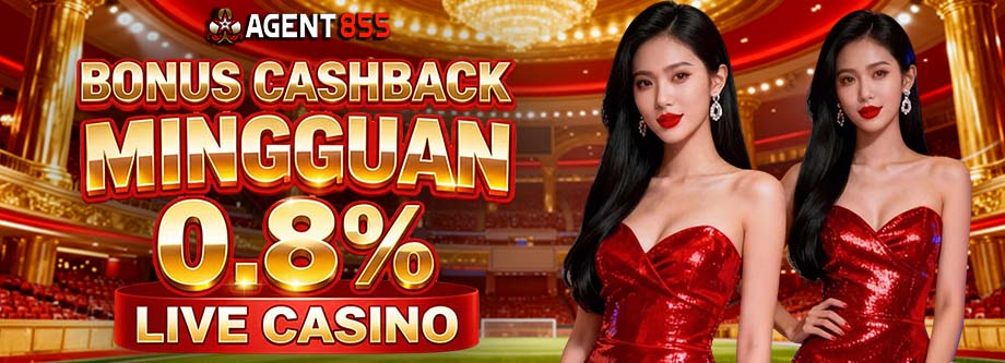 Komisi Live casino 0,8%