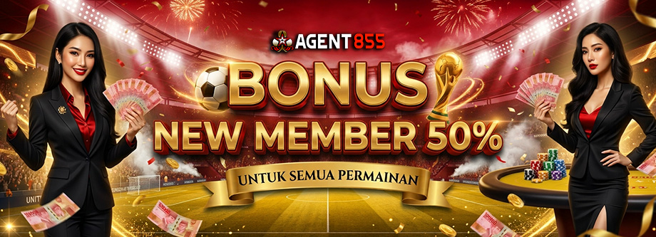 BONUS MEMBER BARU 50%